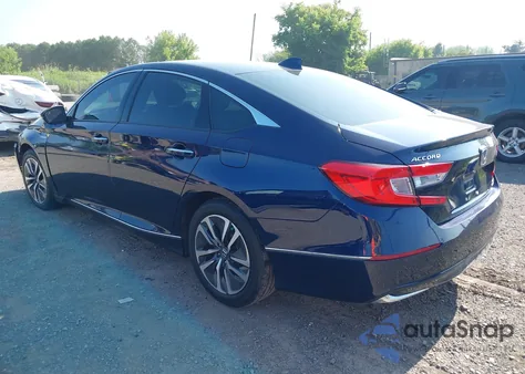 2018 Honda Accord Hybrid Touring из США, поврежденный, VIN 1HGCV3F96JA003262